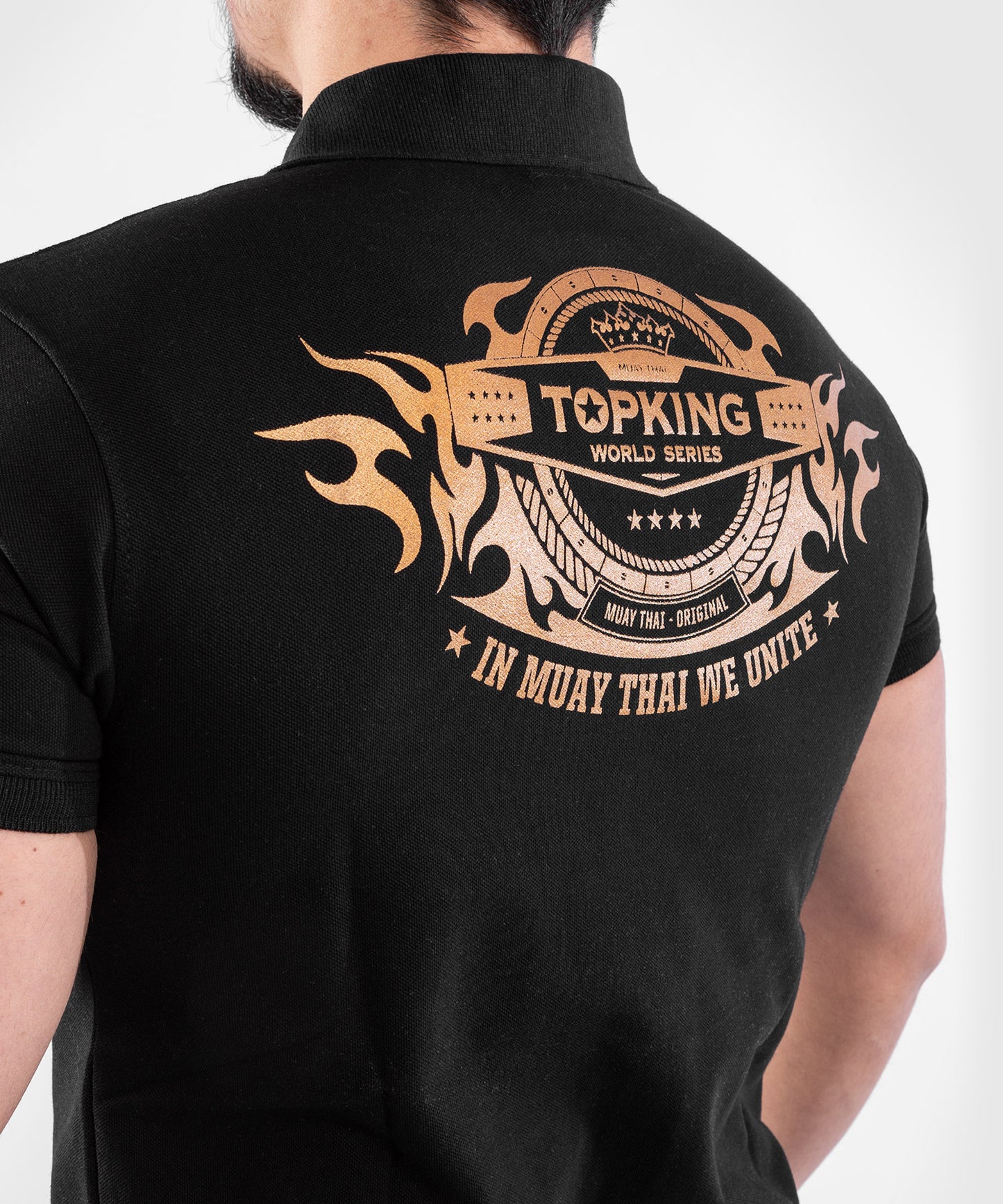 King Polo Top – Negro