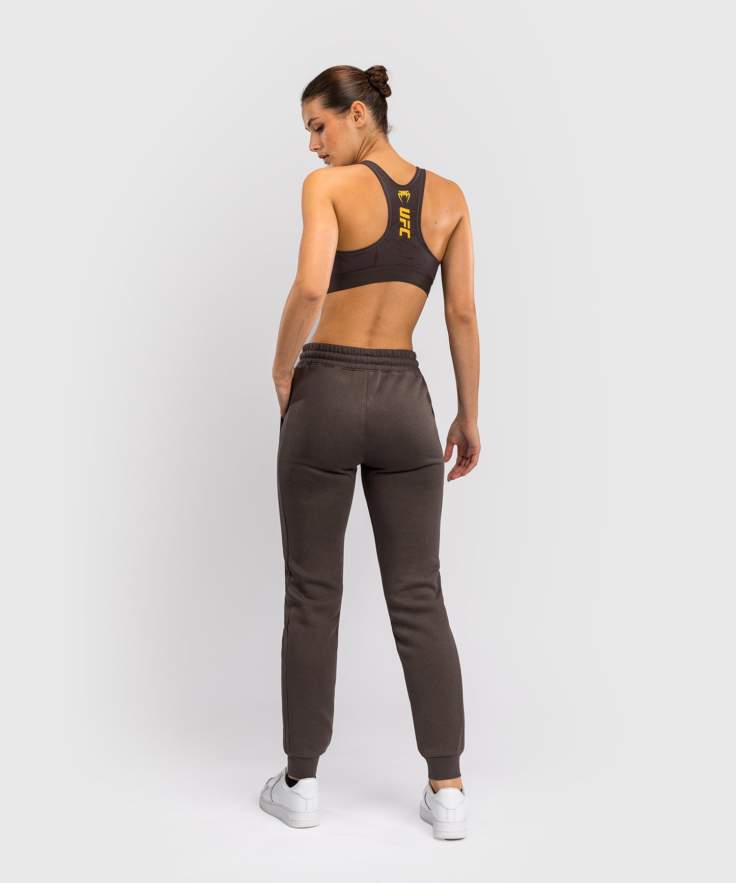 UFC Fusion by Venum Fight Week Pantalón de Algodón para Mujer - Solid Marrón tierra