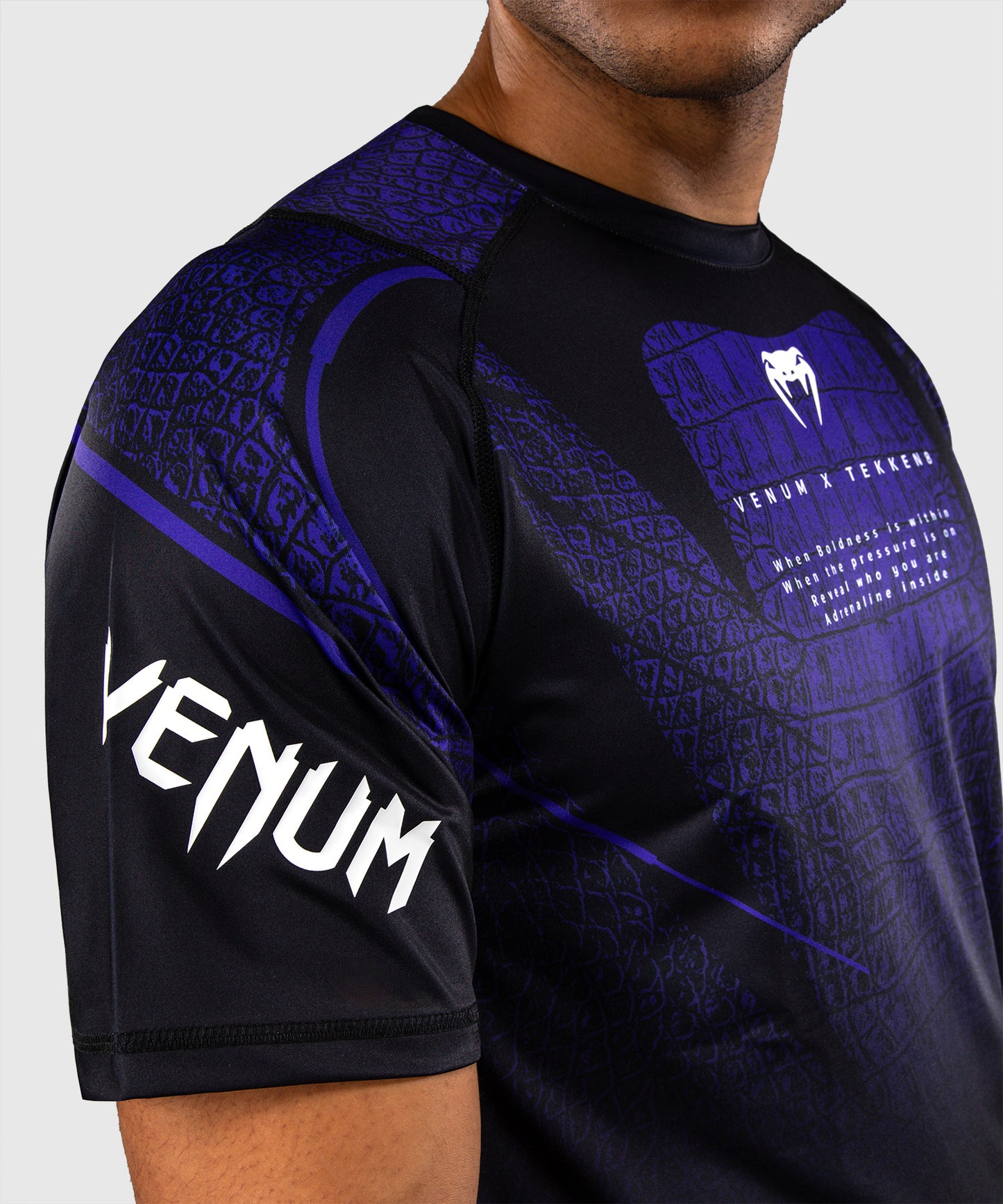 T-shirt Dry Tech Kazuya Venum x TEKKEN 8 - Noir/Violet