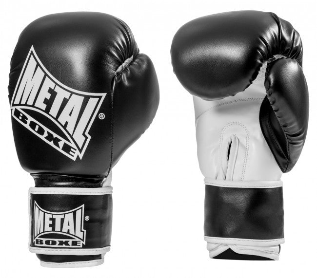 Metal Boxe Training Multiboxe Boxing Gloves - Black