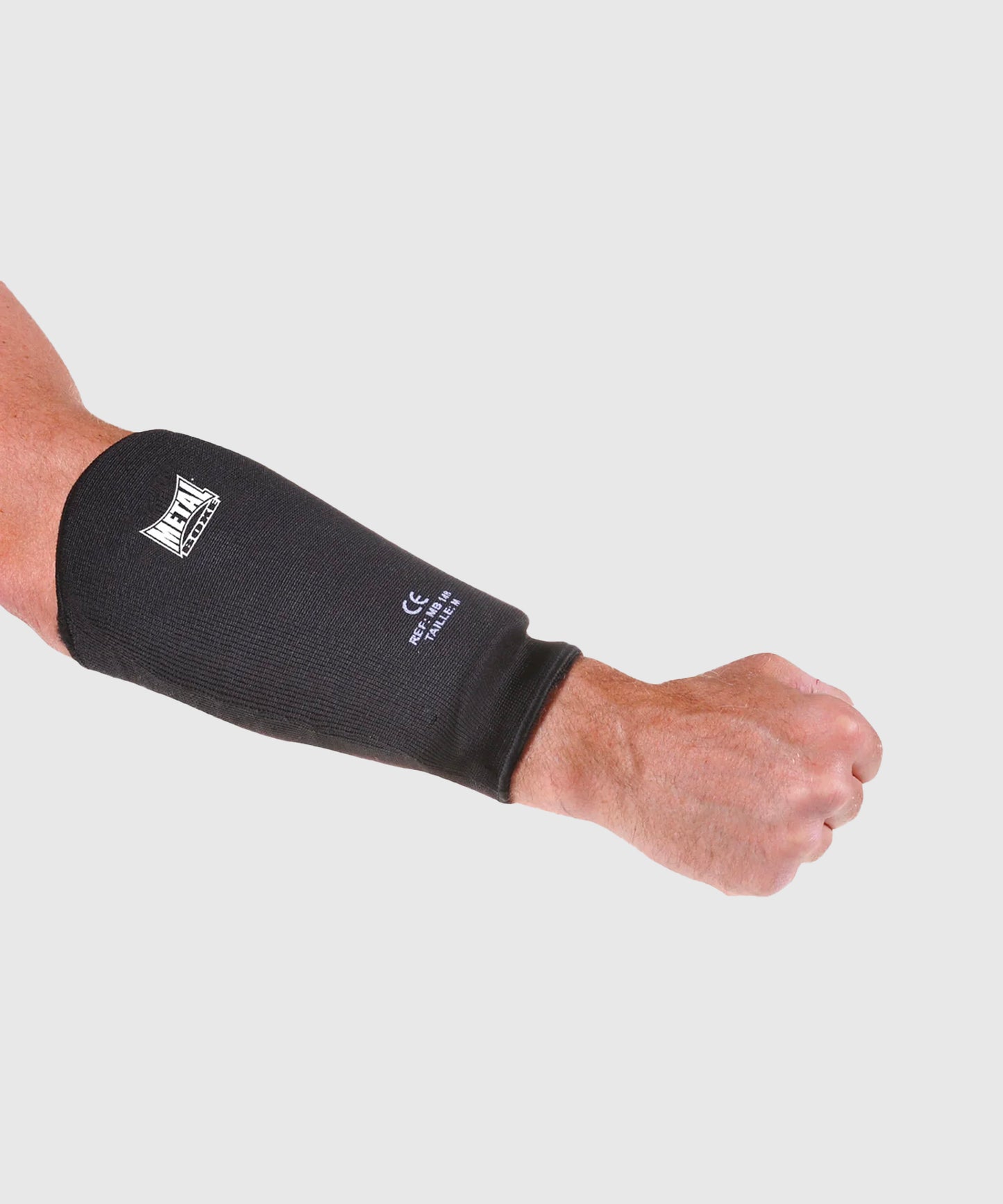 Protege Avant Bras Coton Metal Boxe - Noir