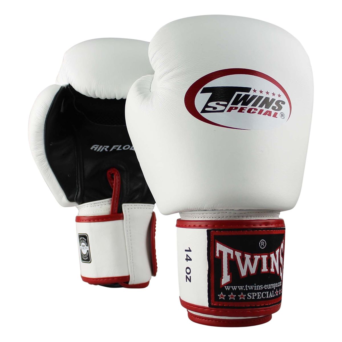 Gants de Boxe Twins BGVL3 Air - Noir/Blanc