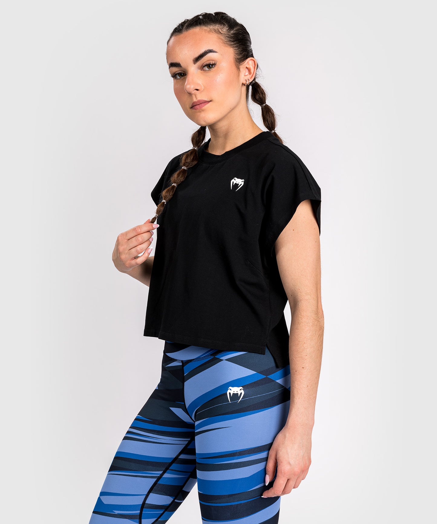 Crop-top pour Femmes Venum Abyss - Noir Intense