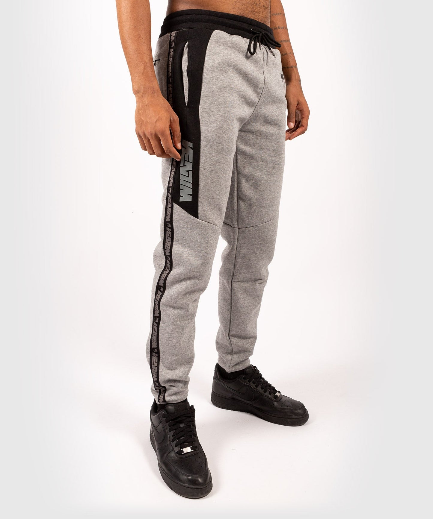 Venum Connect Jogging Pants - Black/Grey Chiné