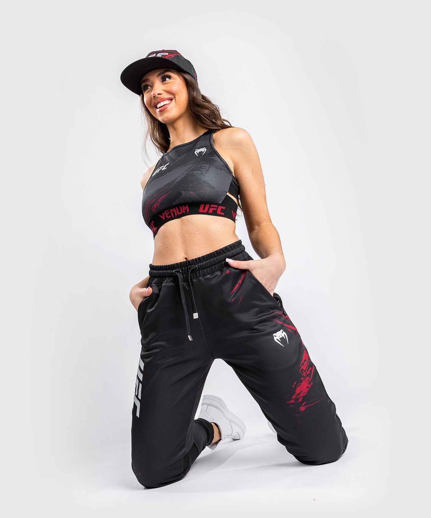 Venum Authentic Fight Week 2.0 UFC Weigh-In Bras - Black/Red