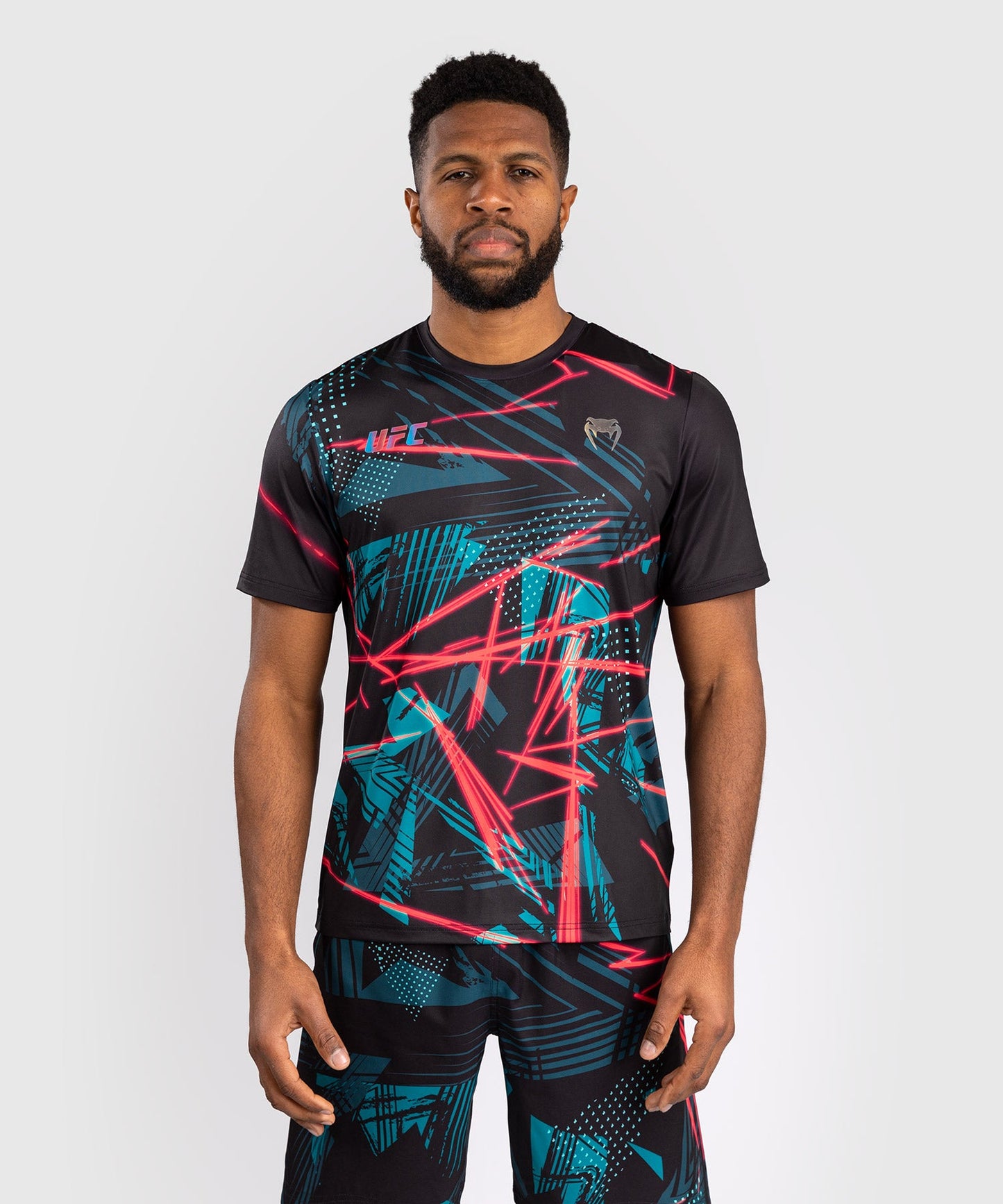 Dry-Tech UFC Fusion By Venum Miami Edition Fight Week T-shirt - Black