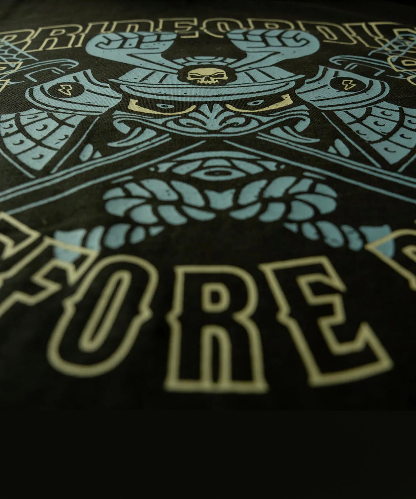 T-Shirt Pride Or Die "Samuraï" - Noir