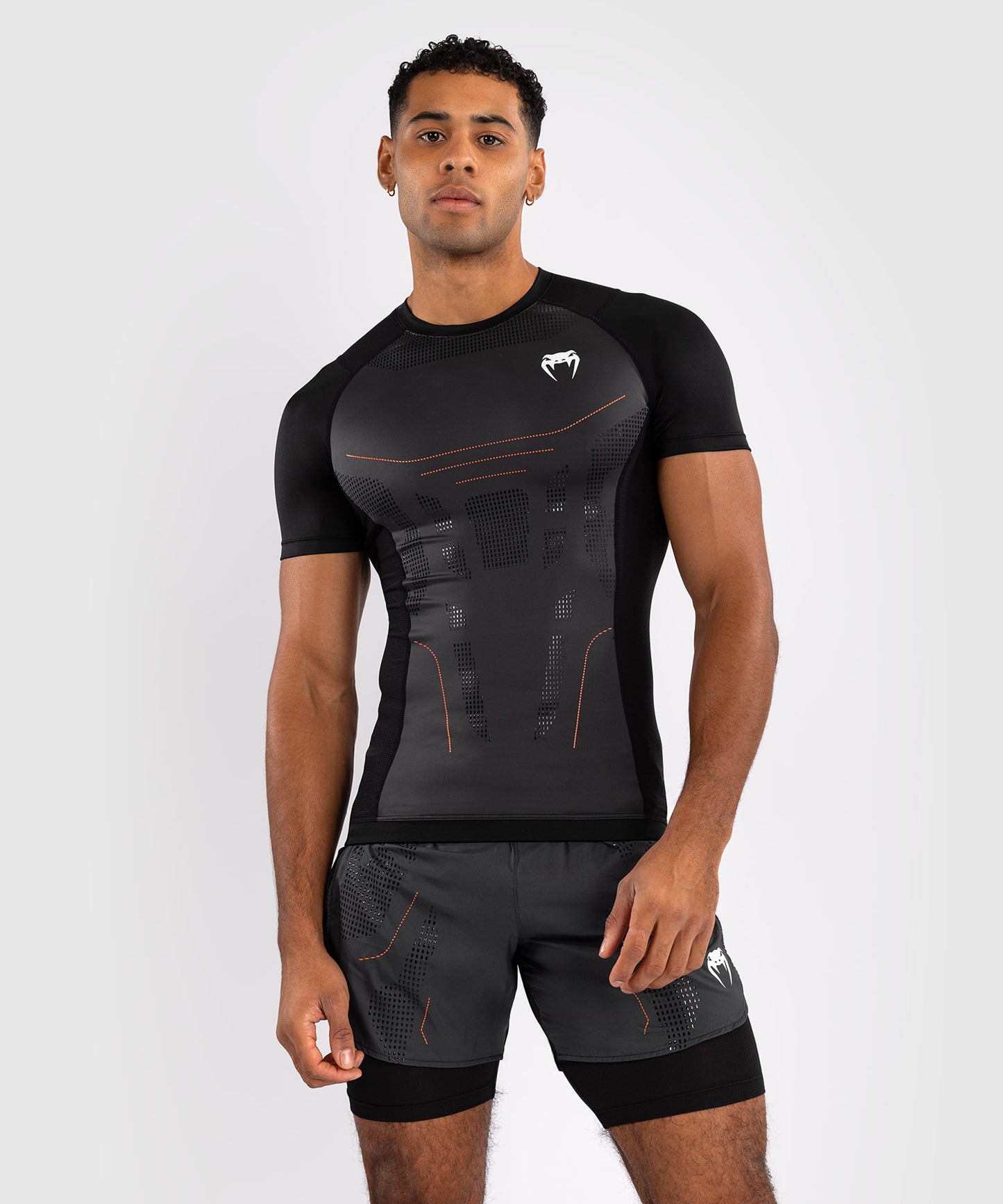 Rashguard Manches Courtes Venum Technical 3.0 - Graphite