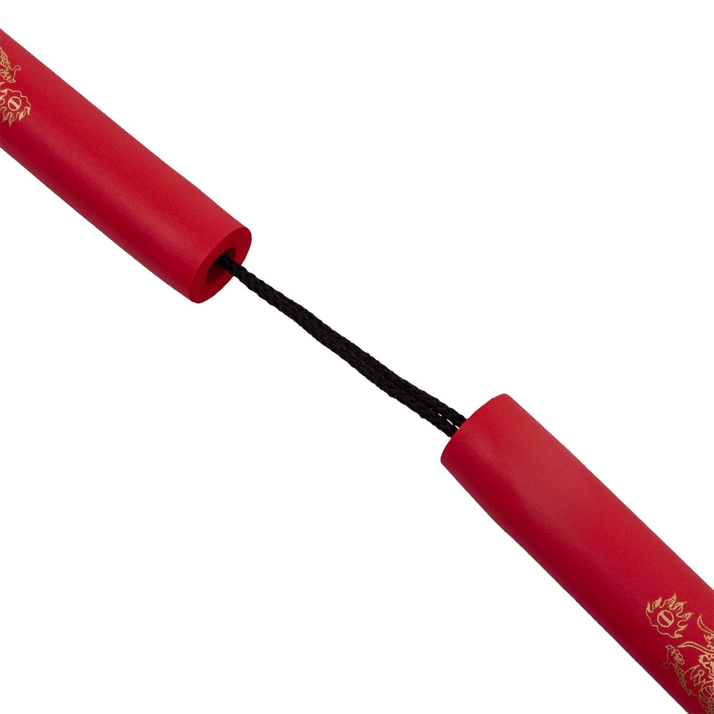 Nunchaku mousse corde Metal Boxe - Rouge