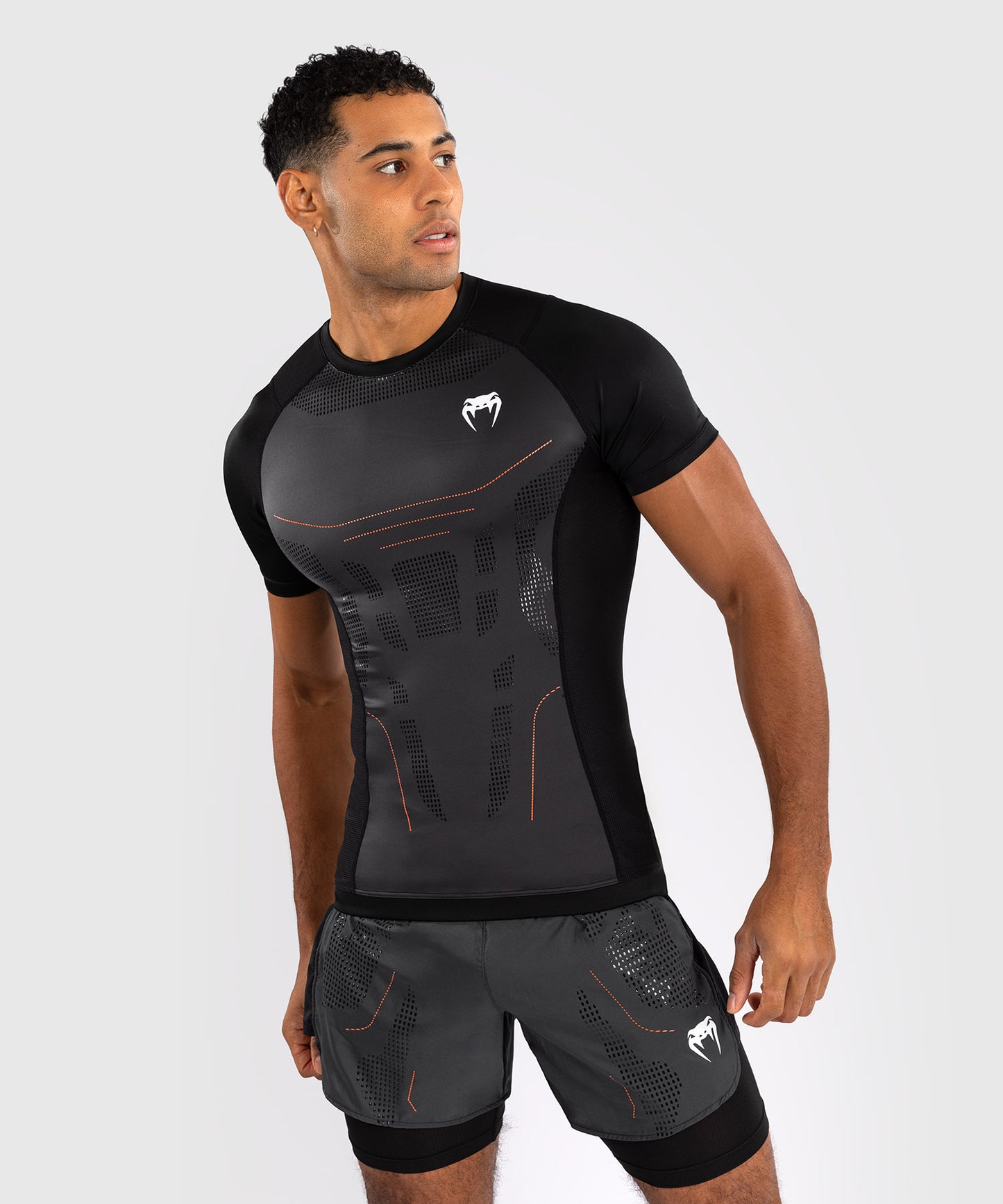 Rashguard Manches Courtes Venum Technical 3.0 - Graphite