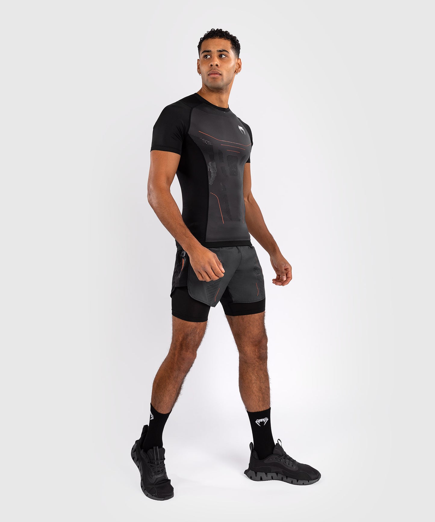 Rashguard Manches Courtes Venum Technical 3.0 - Graphite