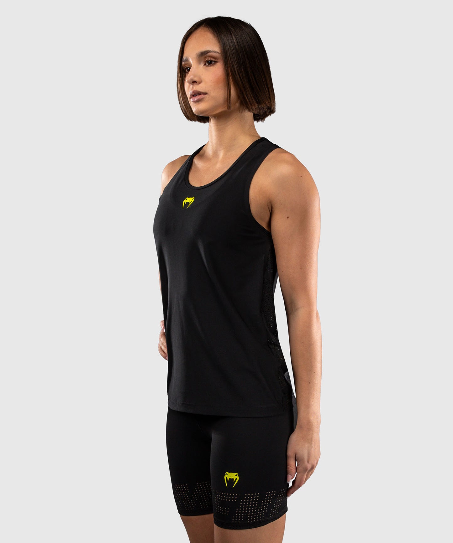 Venum Lazer Canotta Dry Tech da Donna - Nero/Giallo
