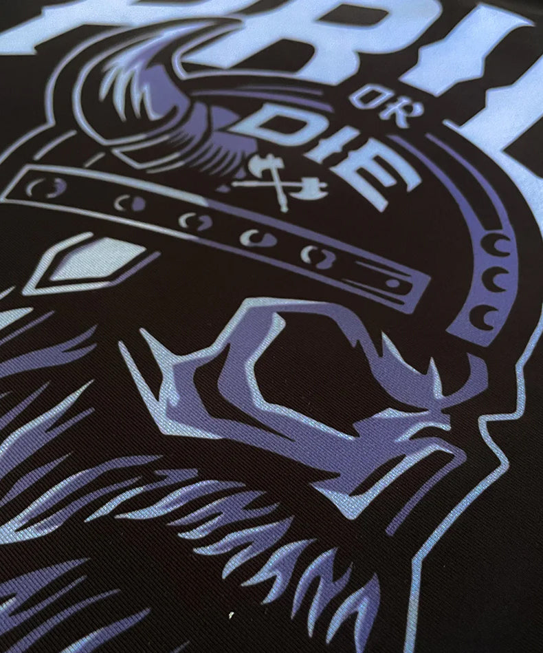 Rashguard À Manches Courtes Pride Or Die Brotherhood V.2 - Noir