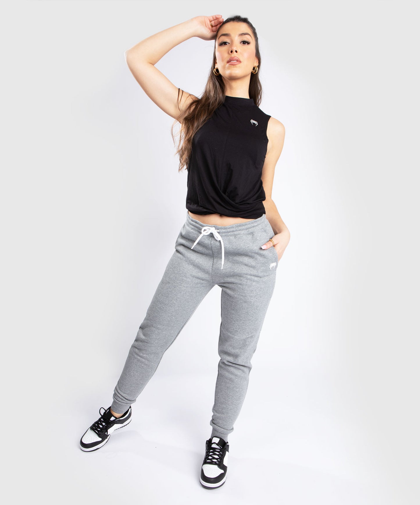 Pantaloni da jogging Venum Classic - Per donna - Grigio Mélange Chiaro