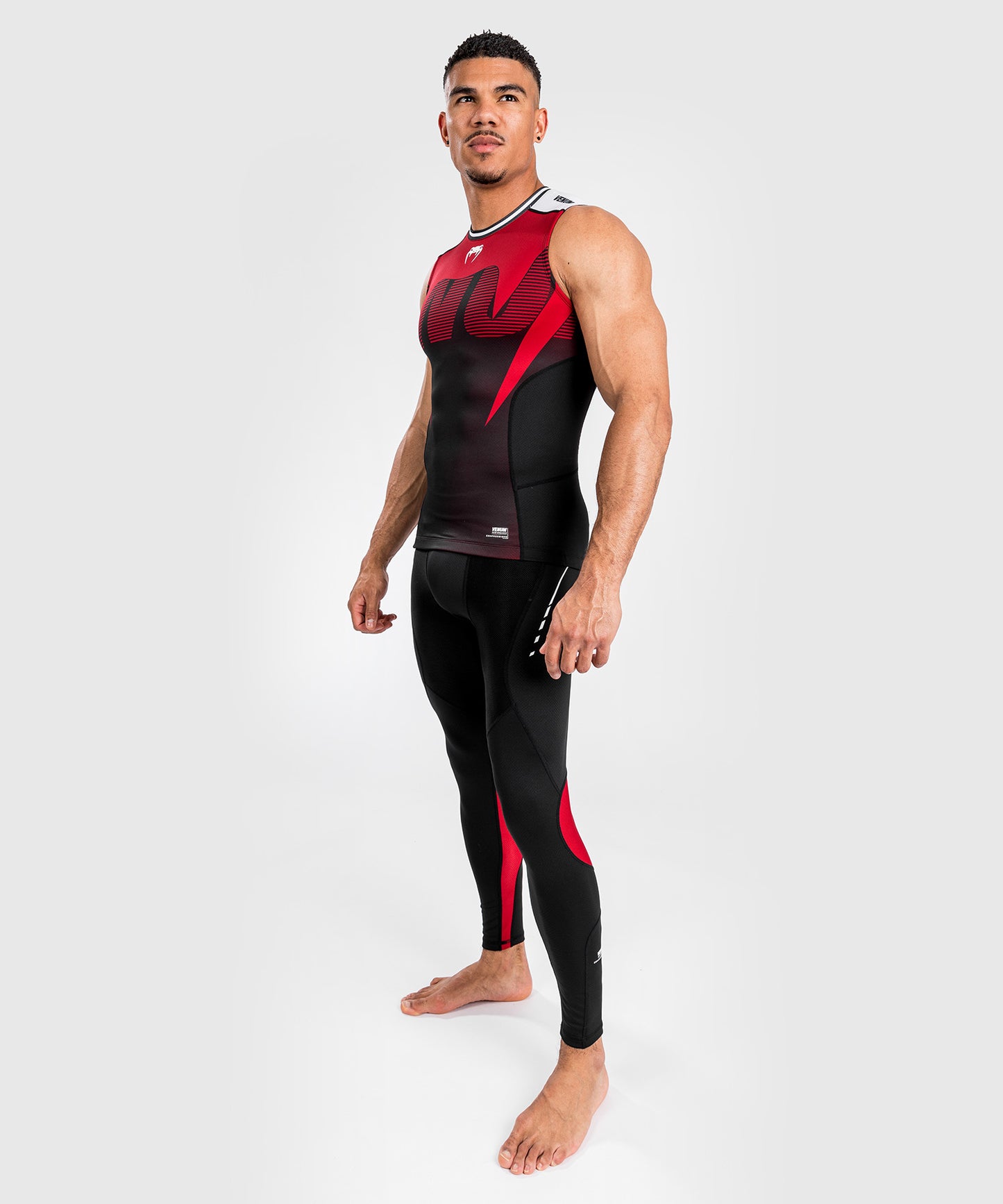 Venum Adrenaline Rashguard Senza Maniche da Uomo - Red
