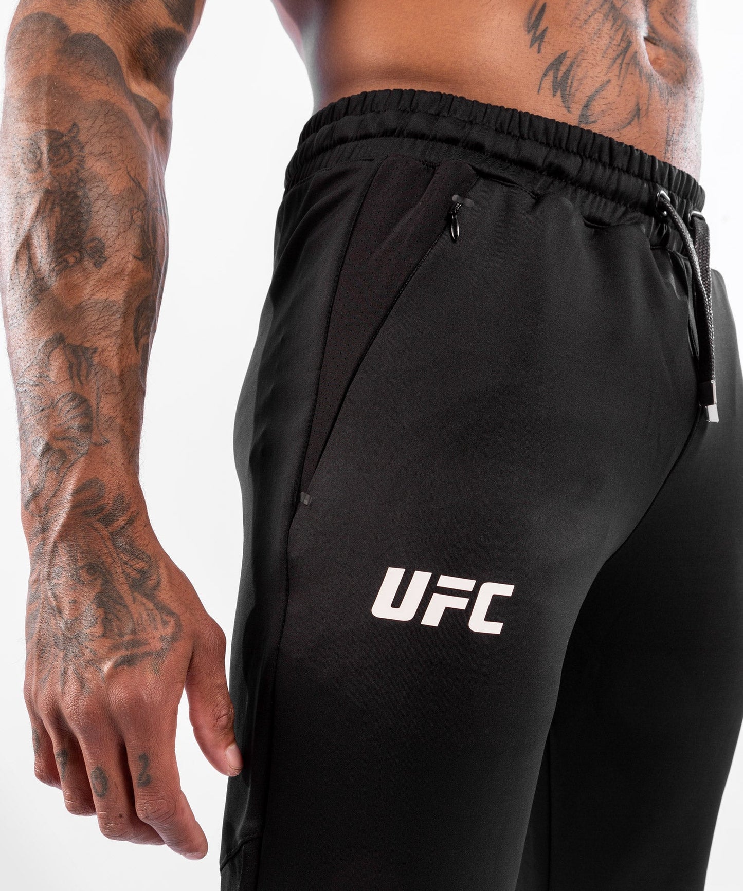 Men's UFC Venum Authentic Fight Night Jogging Pants - Black