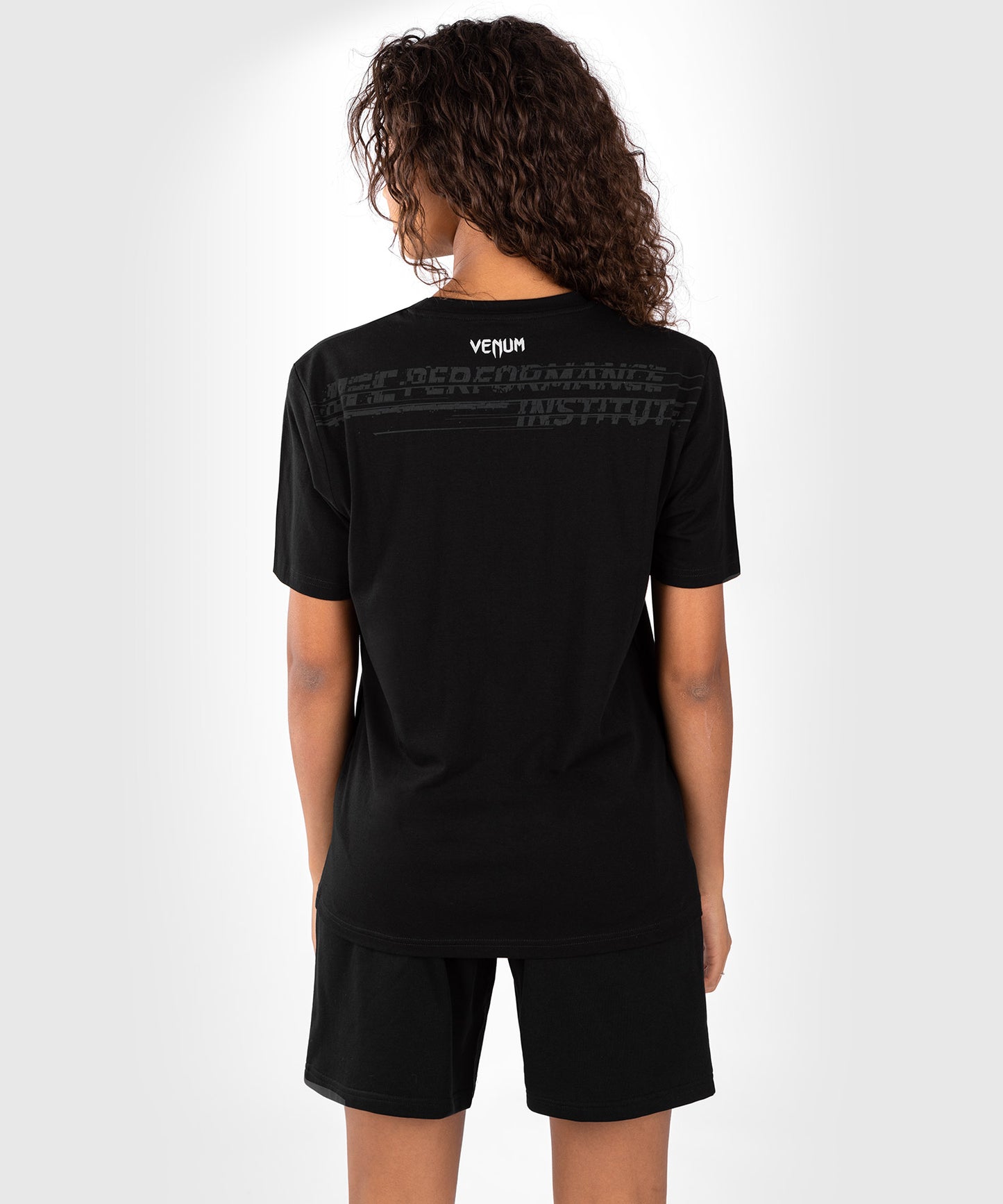 T-Shirt Femme UFC Venum Performance Institute 2.0 - Noir/Rouge