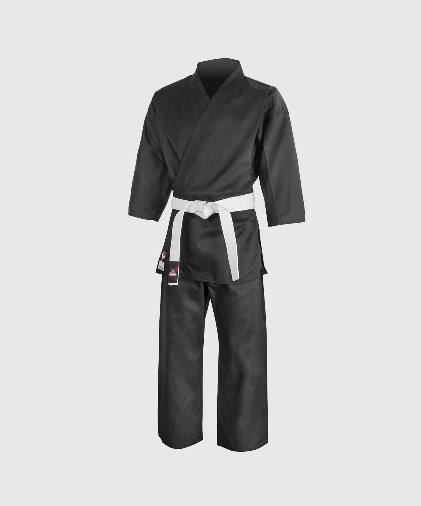 Fujimae Basic Karate Gi - Black