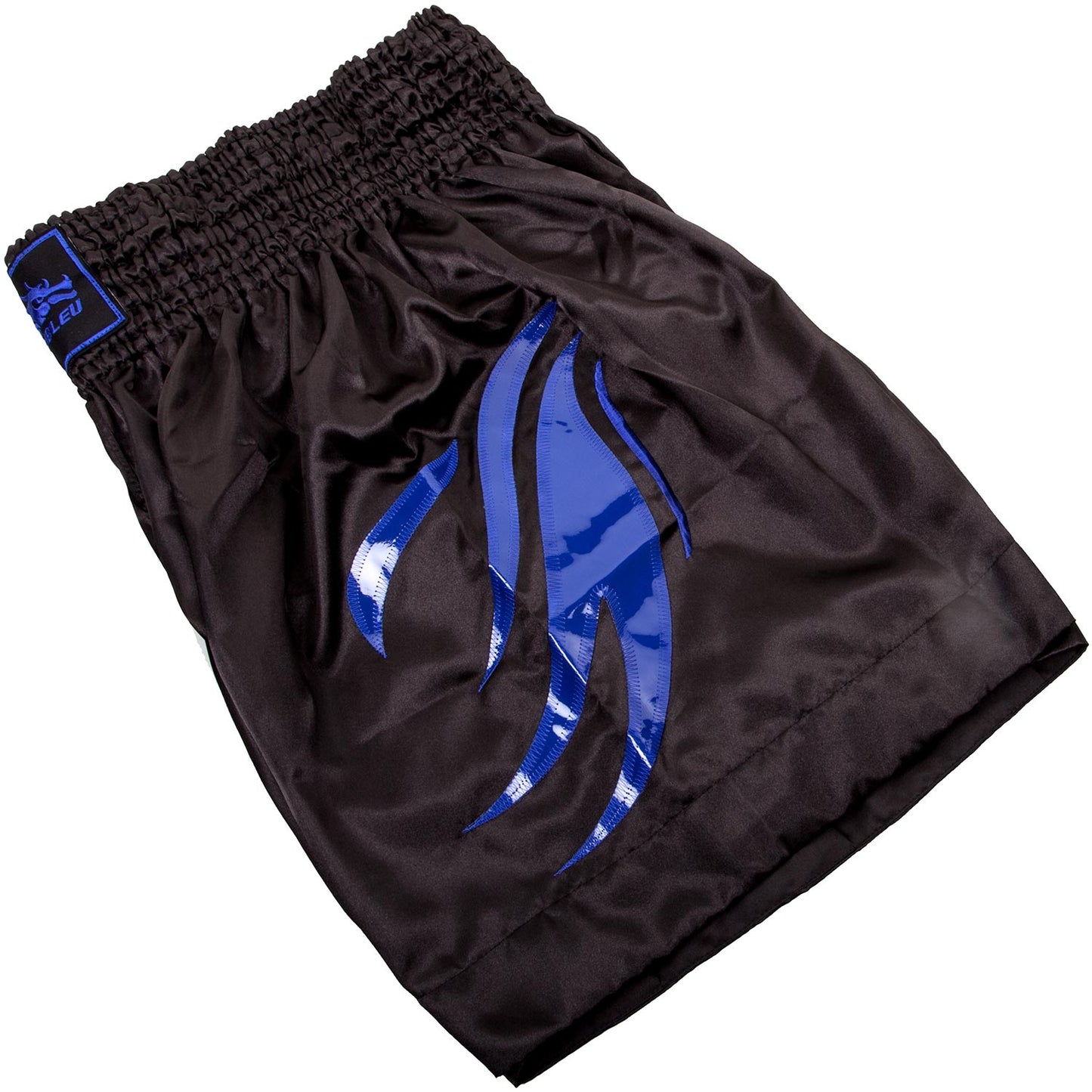 Short de Boxe Anglaise Dragon Bleu - Noir