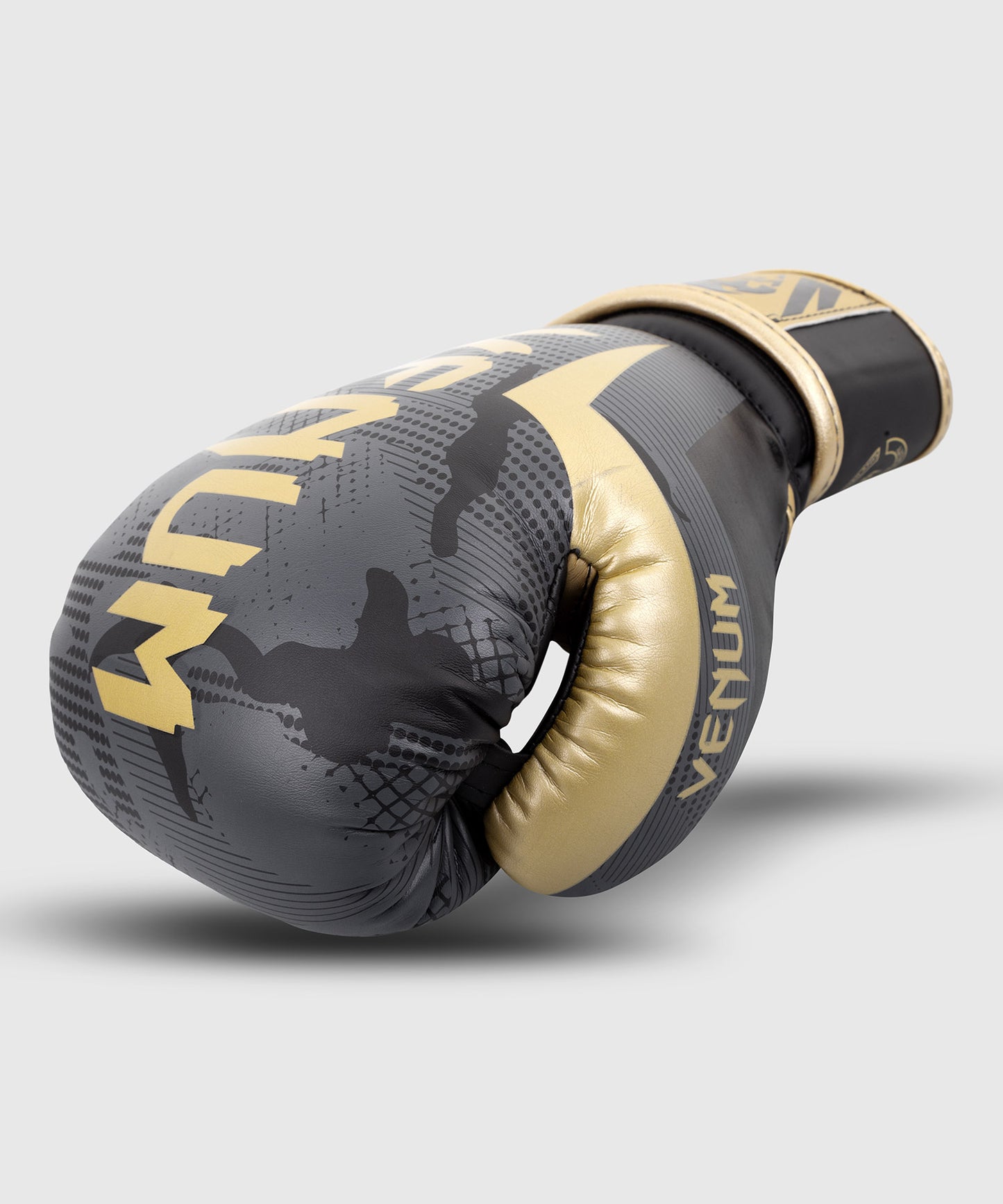 Gants de boxe Venum Elite – Camo/Or