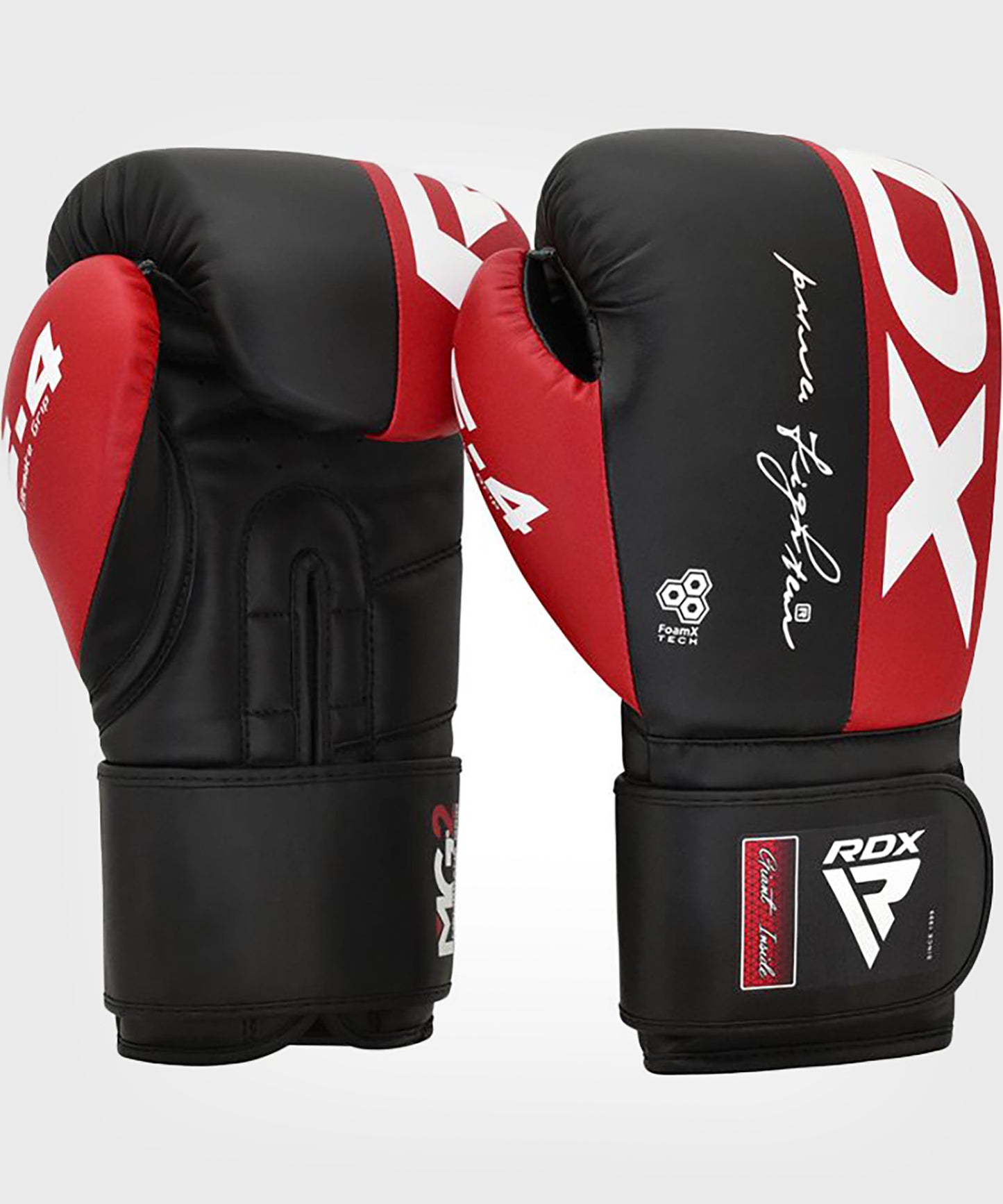 Gants de Boxe F4 Rdx - Rouge/Noir