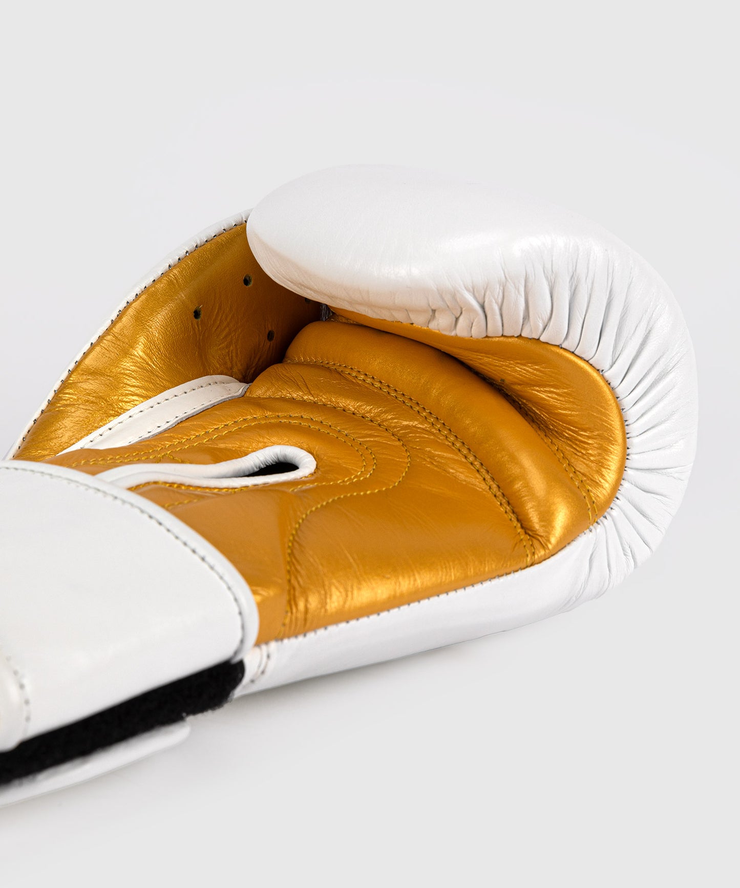 Hit N Move All Day® Pro Agility Guantes de Boxeo - Blanco/Oro