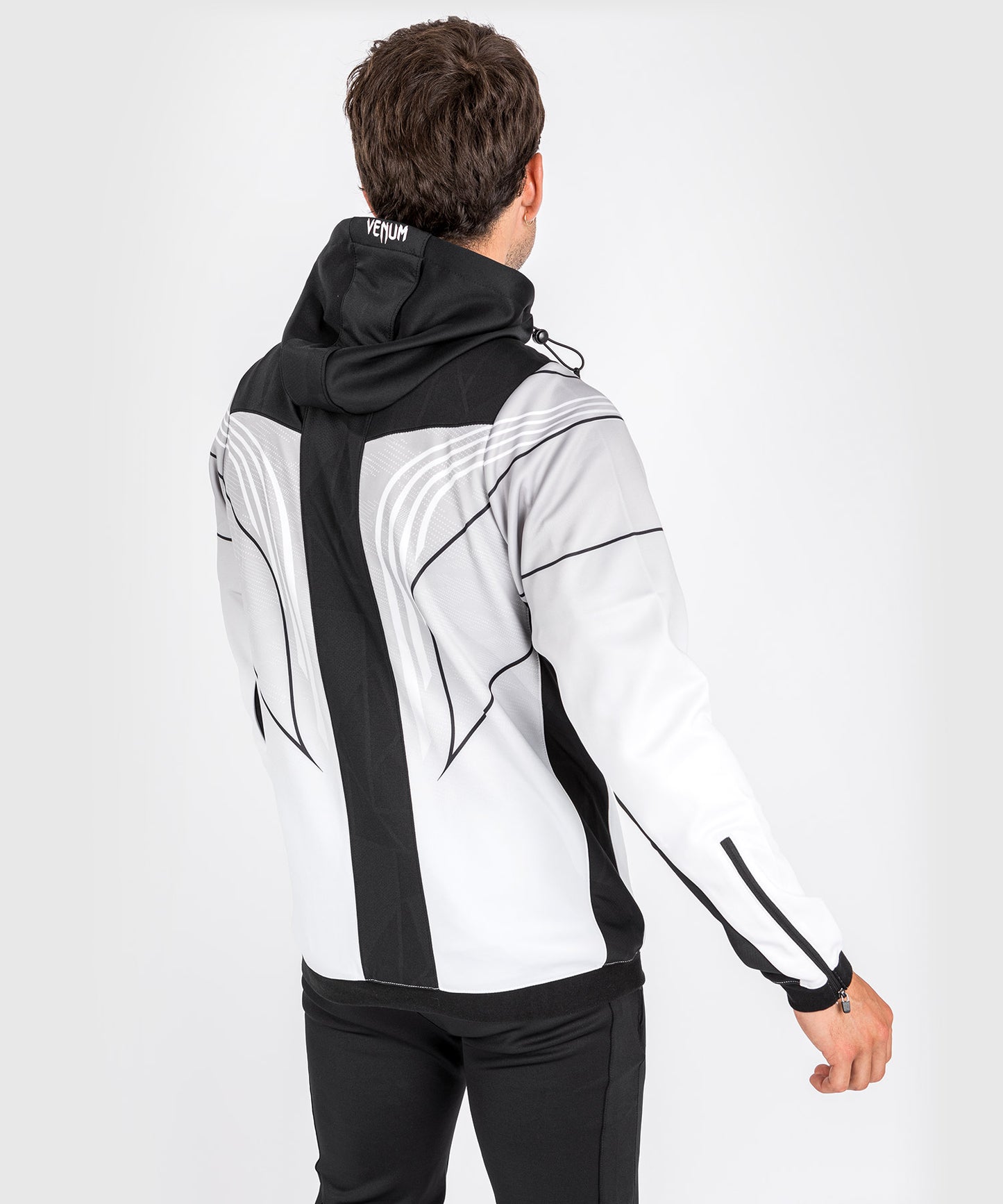 Felpa con cappuccio UFC Venum Authentic Fight Night 2.0 Uomo - Bianco