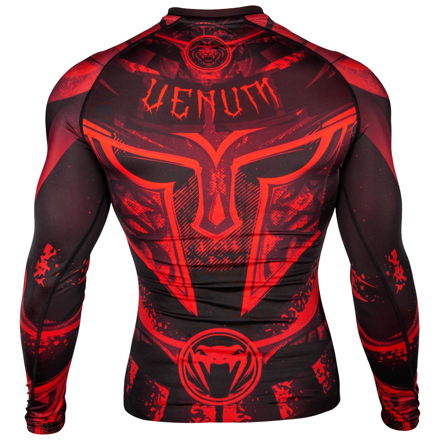 Rashguard Venum Gladiator 3.0 Red Devil - Manches longues