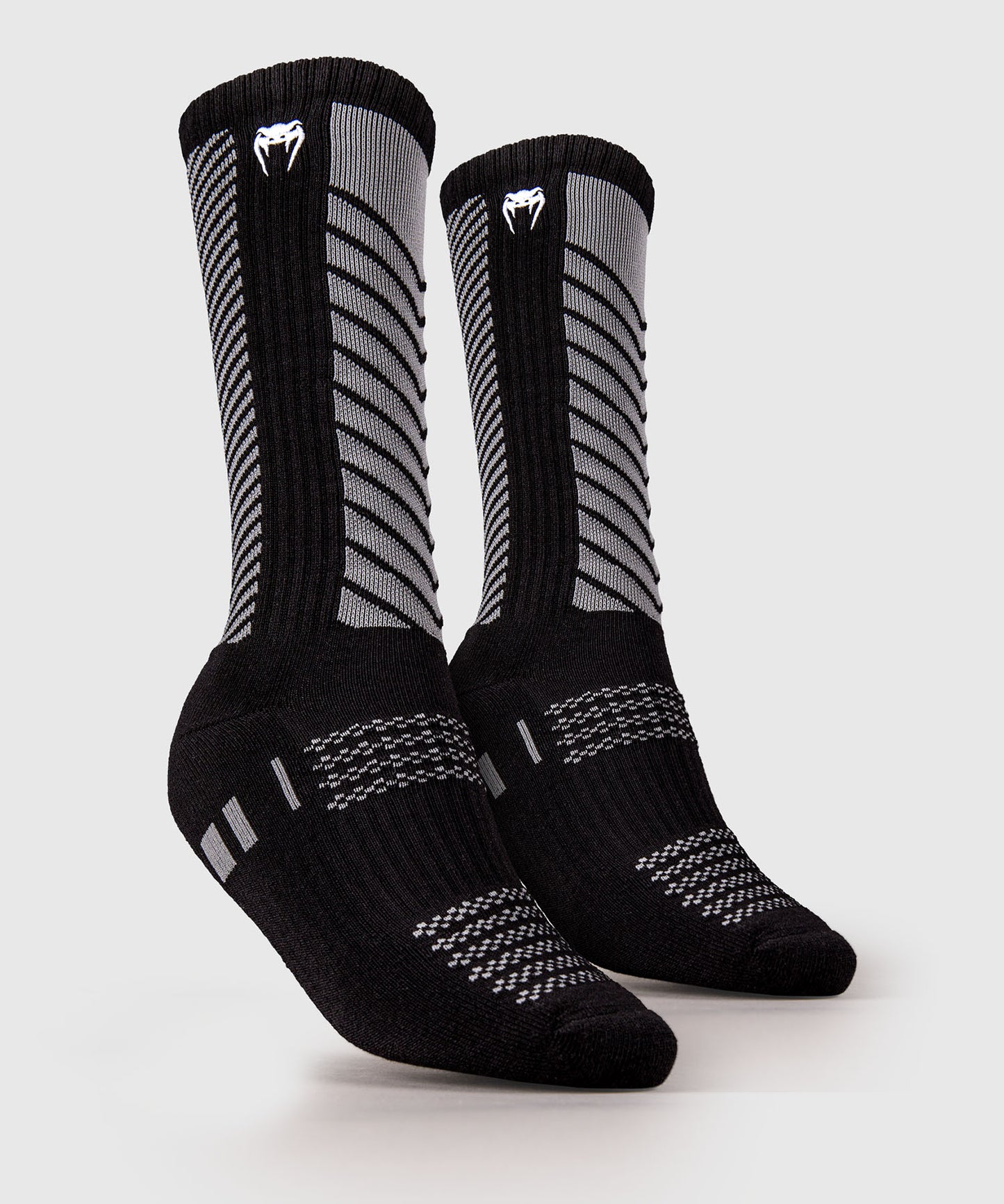 Venum Vector Over-the-Calf Socks - Black/Grey