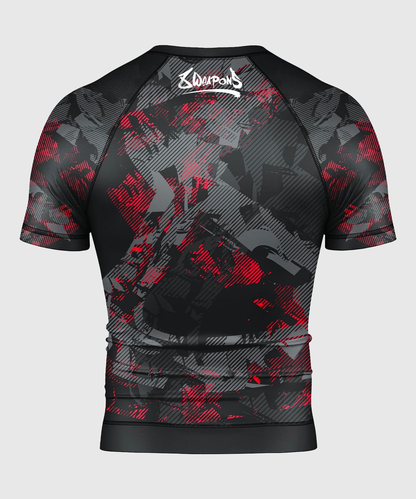 8 Weapons Hit 2.0 Short Sleeve Rashguard - Black