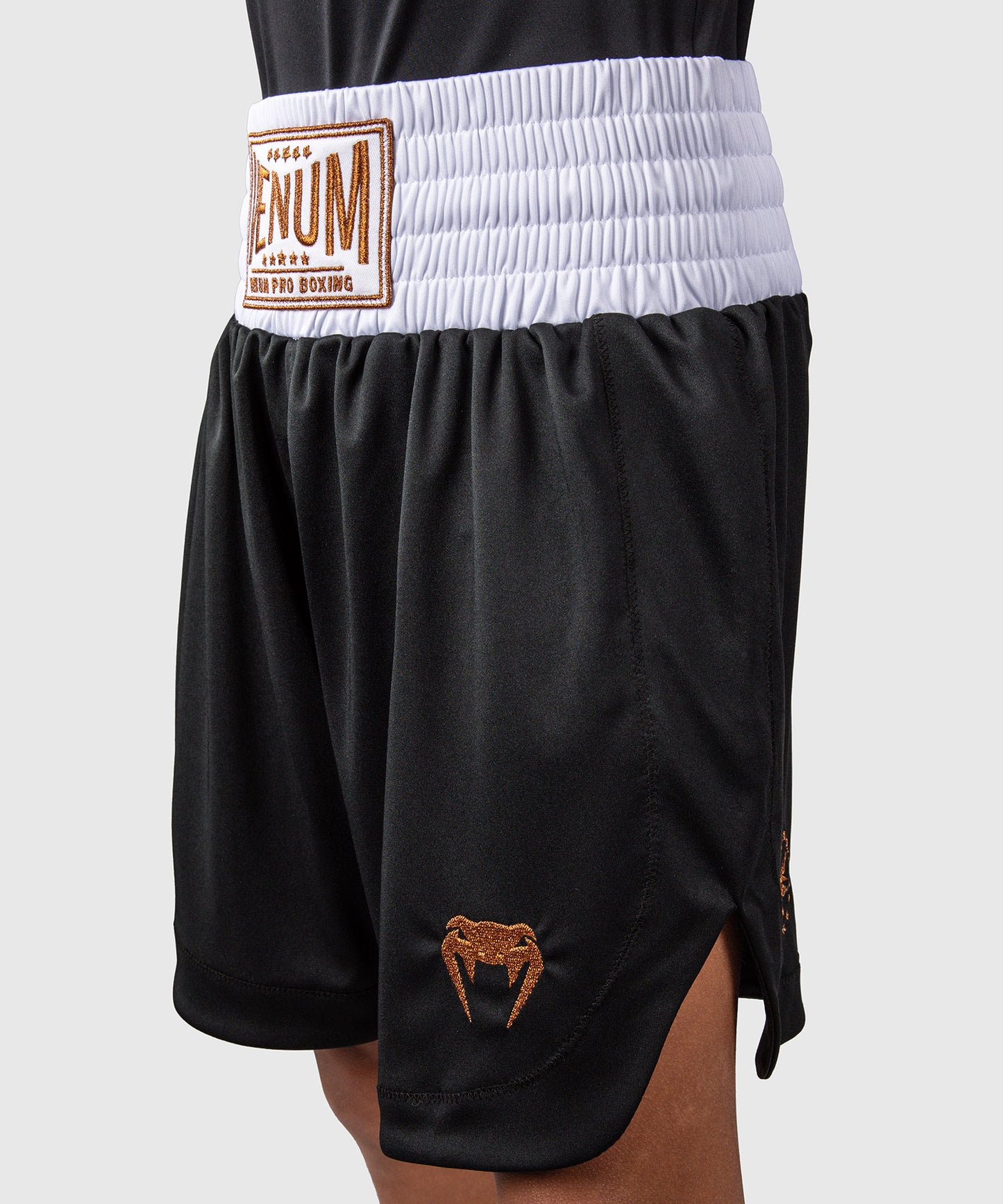 Short de Boxe Venum Classic Pour Enfants – Noir/Or