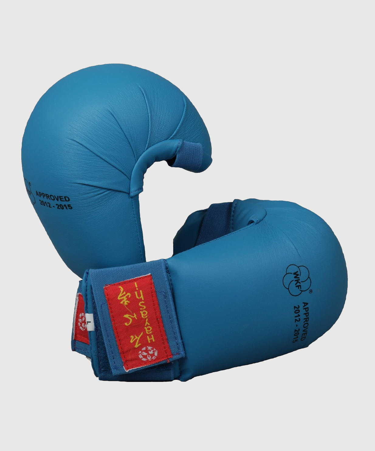 Gants de Karaté Hayashi TSUKI sans pouce - Approuvés WKF - Bleu