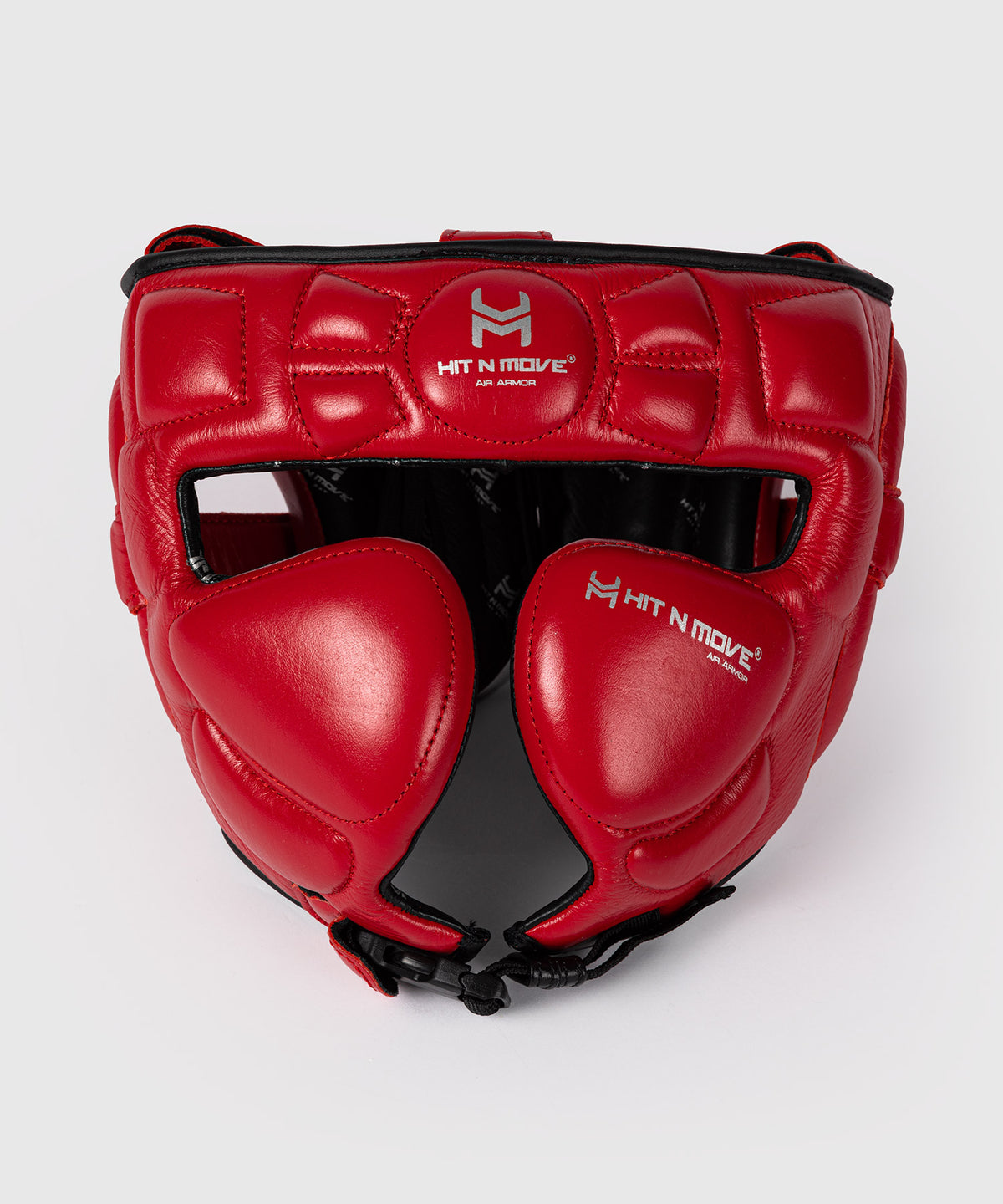 Hit N Move Air Armor Casco de Boxeo - Rojo