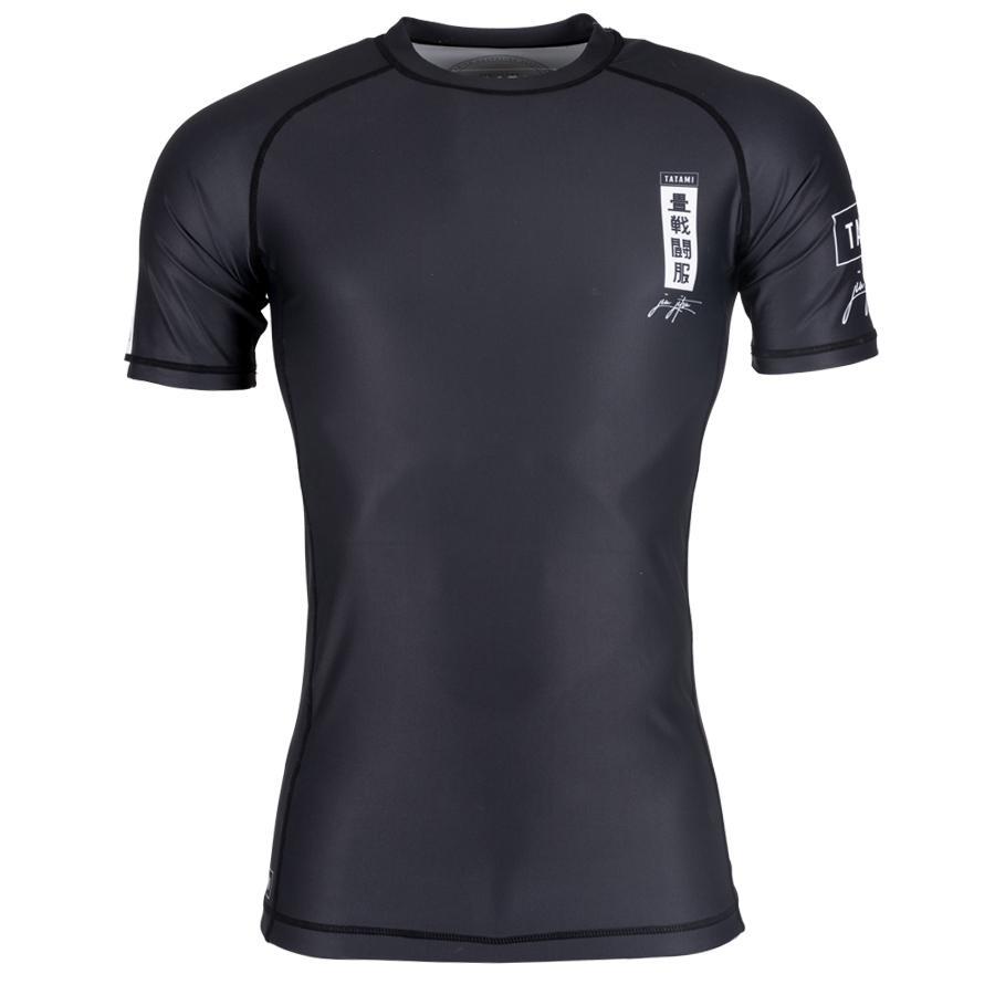T-shirt de Compression Kanagawa - Manches Courtes - Noir