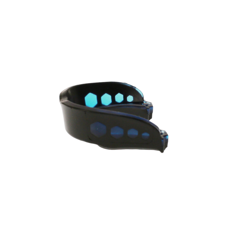 Shock Doctor Gel Max Protector Bucal Adulto – Negro/Azul