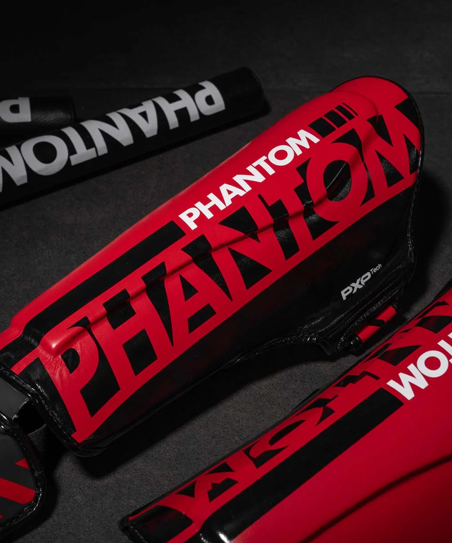 Protège-Tibias Phantom Athletics Apex - Rouge