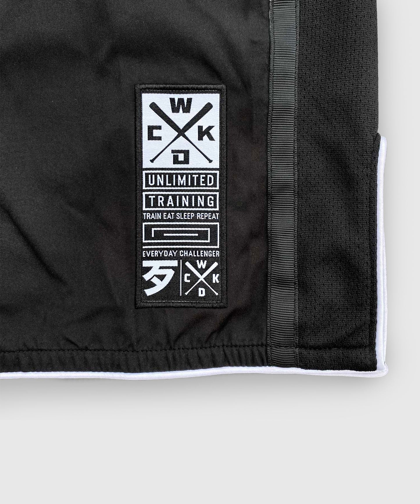 Wicked One Dark Boxing Fight Shorts - Black