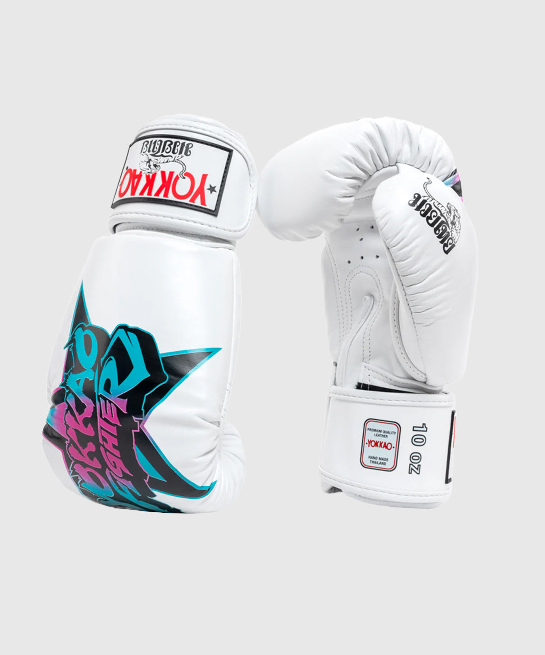 Yokkao Fighter Ko Boxhandschuhe - Weiß