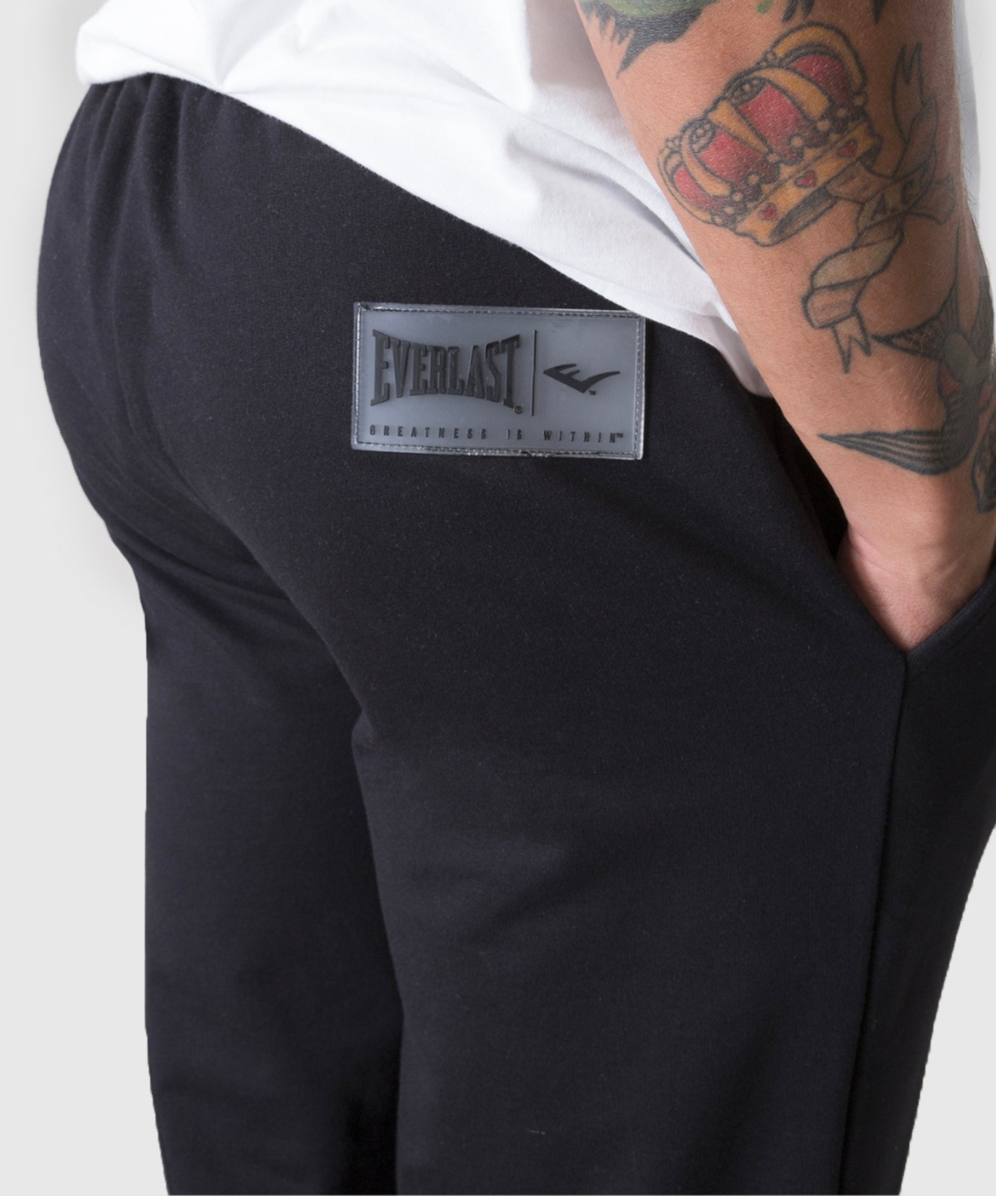 Everlast Back Square Pantalón de Chándal – Negro