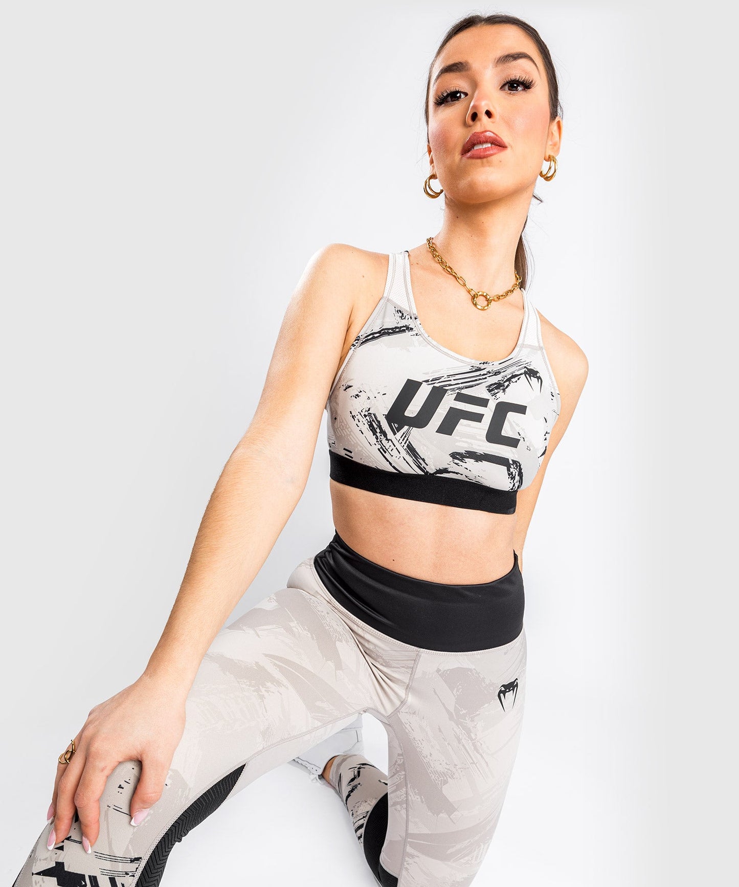 Venum Authentic Fight Week 2.0 UFC Leggings - Sand
