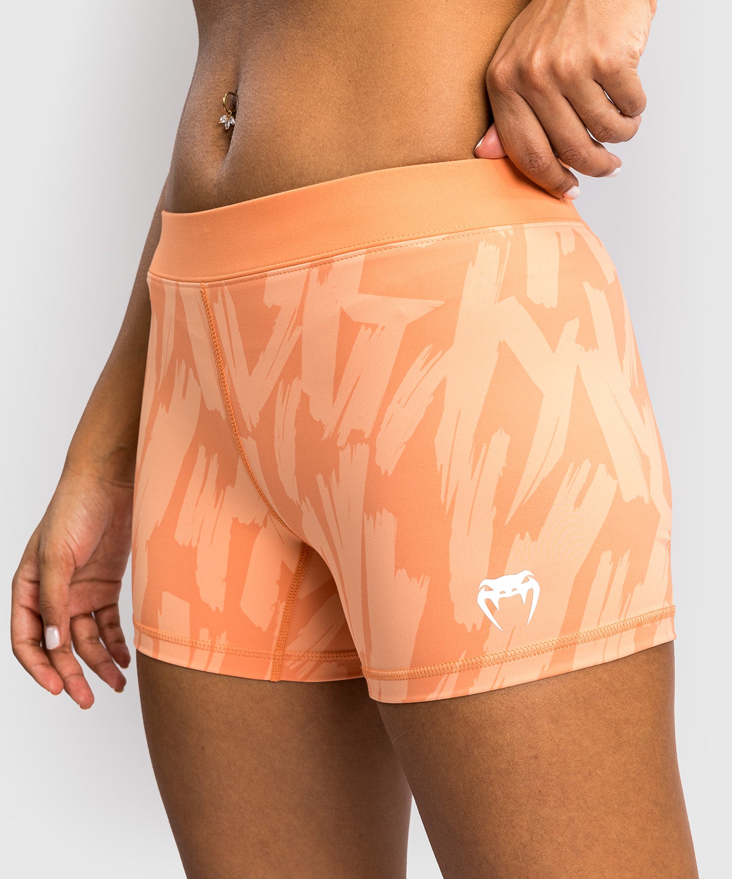 Shorts de Compression pour Femmes Venum Graffiti - Abricot Velours