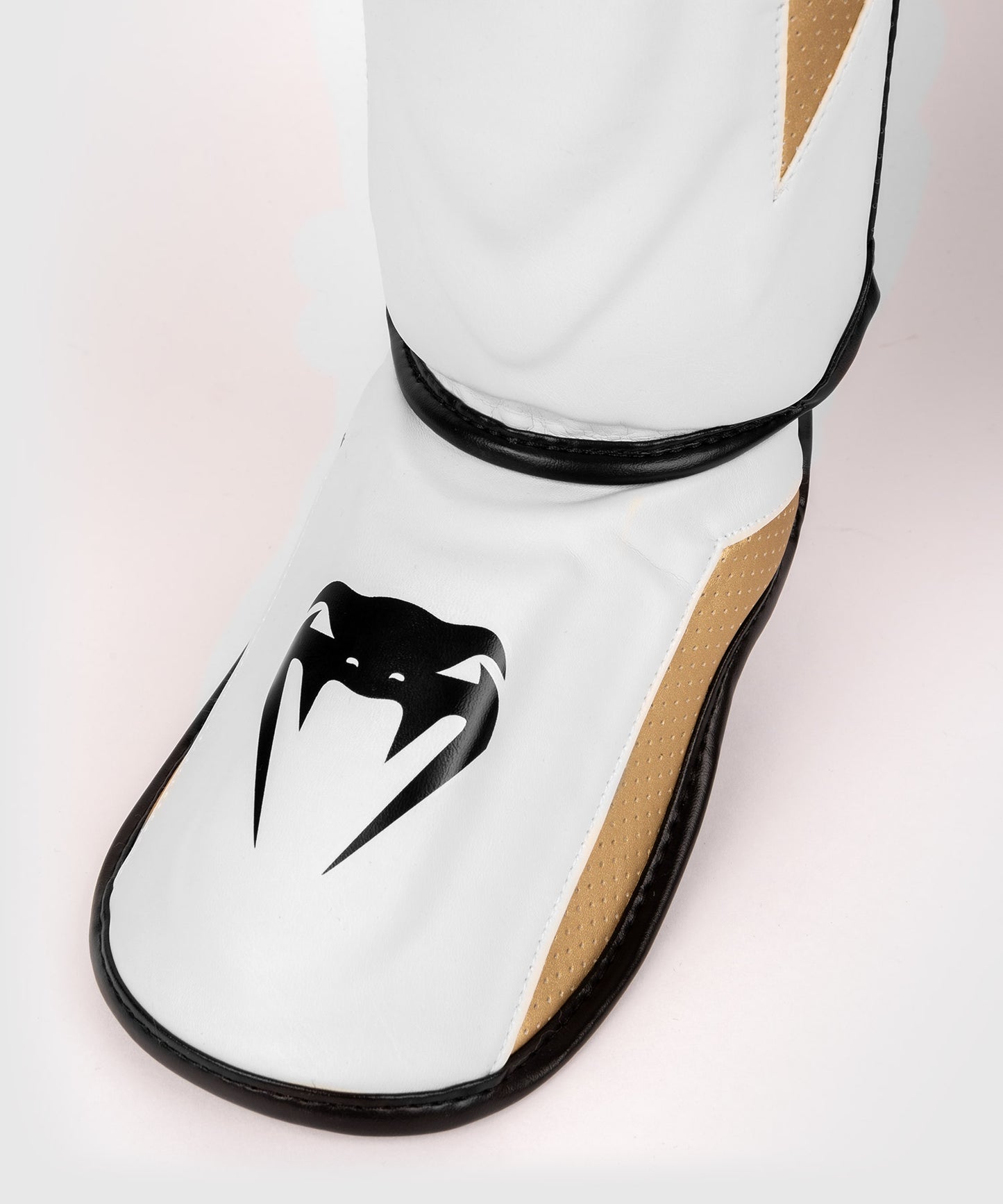 Protège-Tibias Venum Elite Evo - Blanc/Or