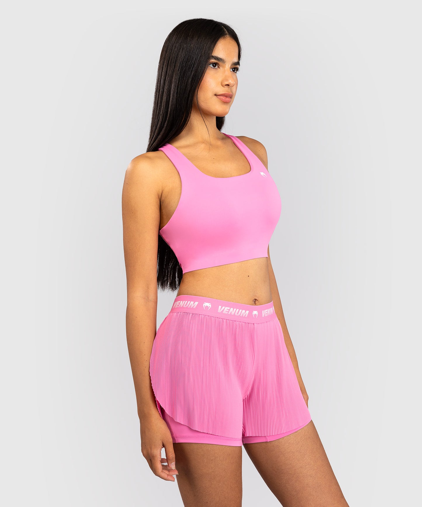Venum Essential X Women's Sports Bra - Candy Pink