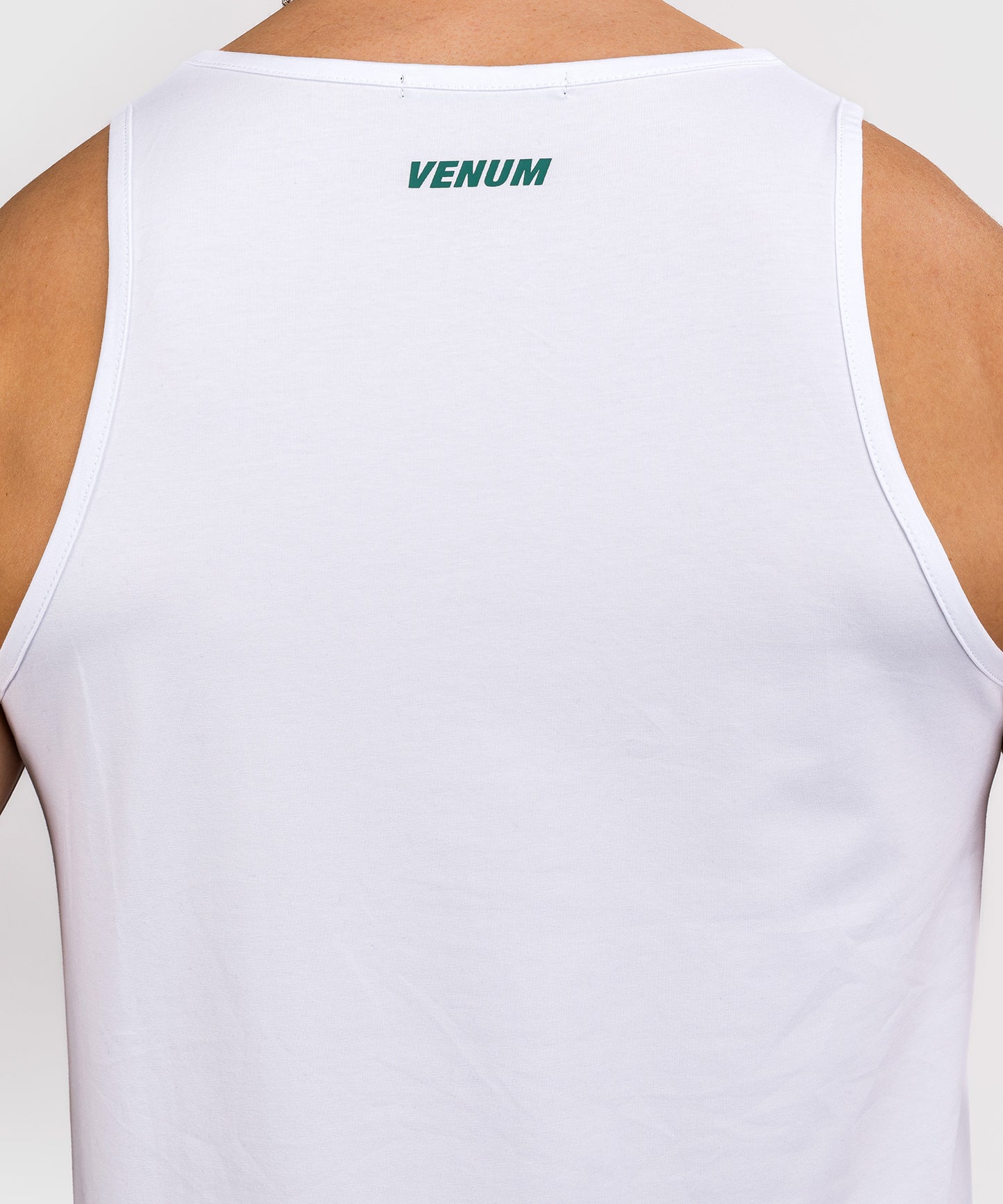 Venum Echo Tank Top - White/Emerald Green