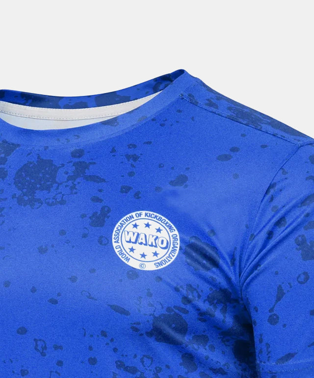 T-shirt D'Entrainement Rdx Light Contact Approuvé WAKO - Bleu