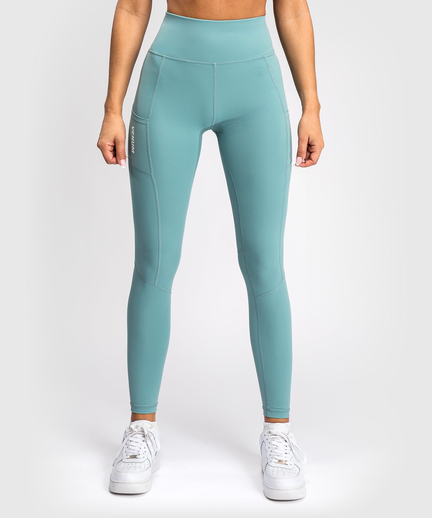 Venum Essential Damen Performance Leggings - Aqua Grün