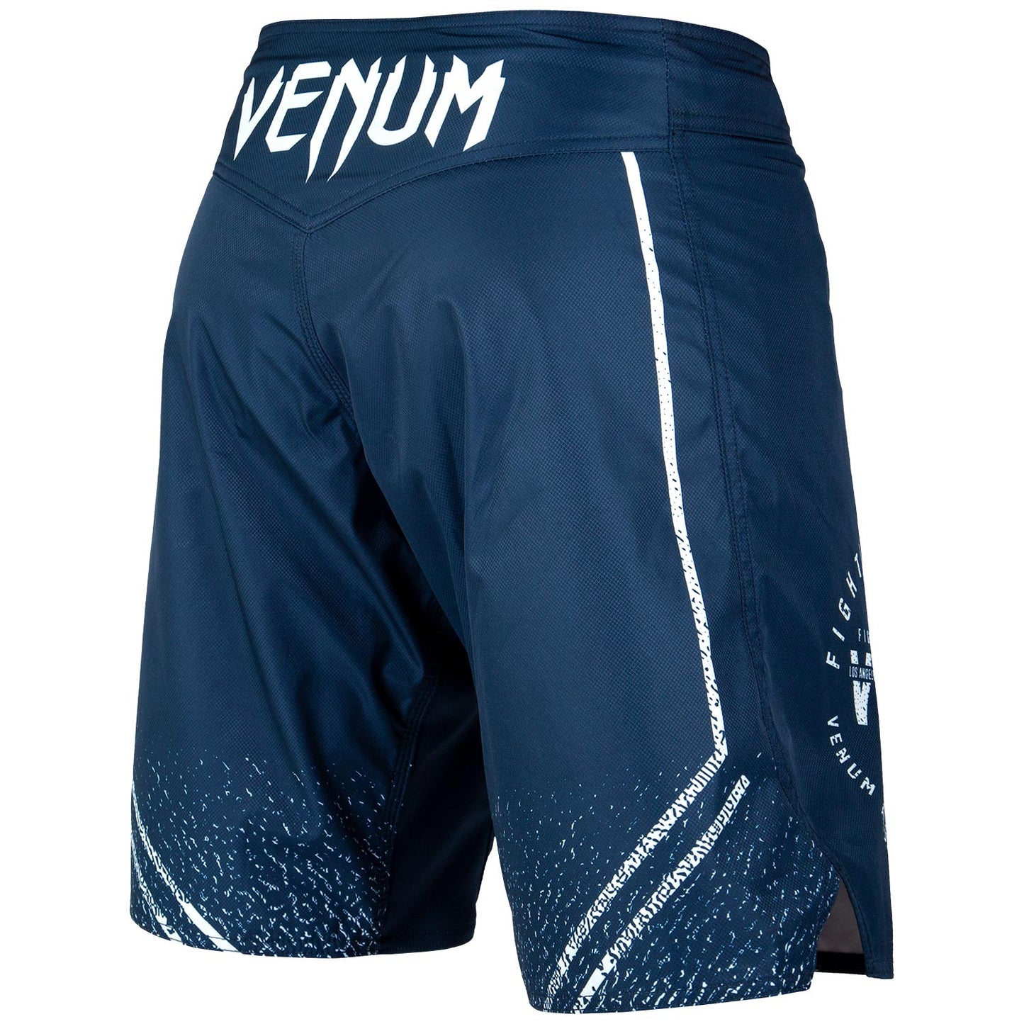 Pantalones MMA Venum Signature - Azul Marino/Blanco