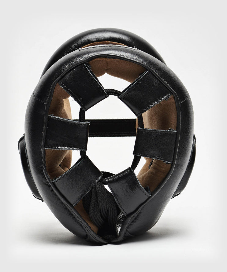 Casque de boxe avec barre Leone Protection - Noir