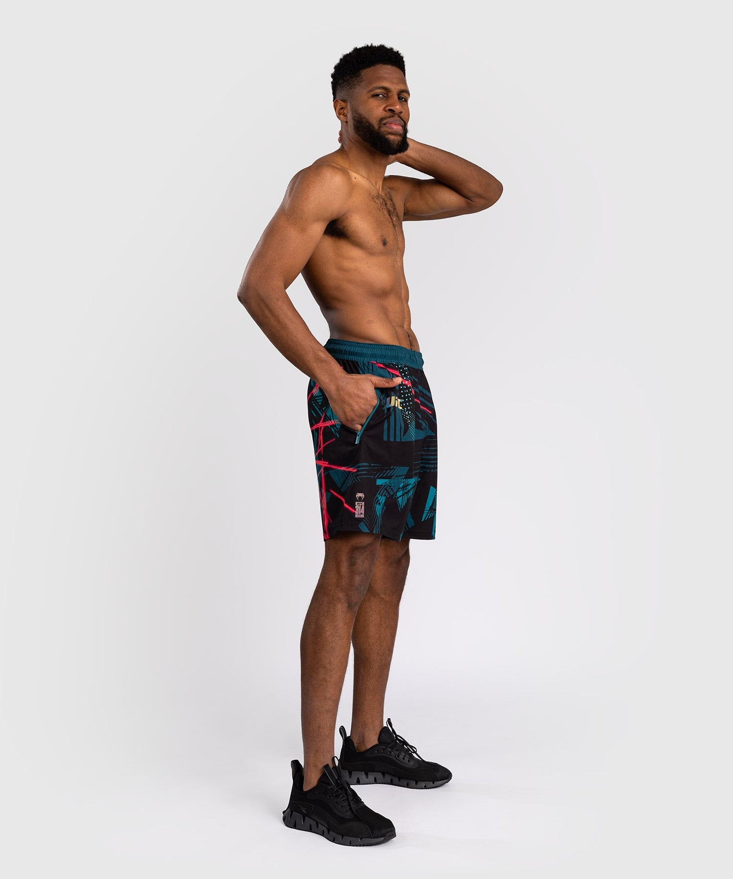 Men's UFC Fusion By Venum Miami Edition Fight Week Performance Short - Black