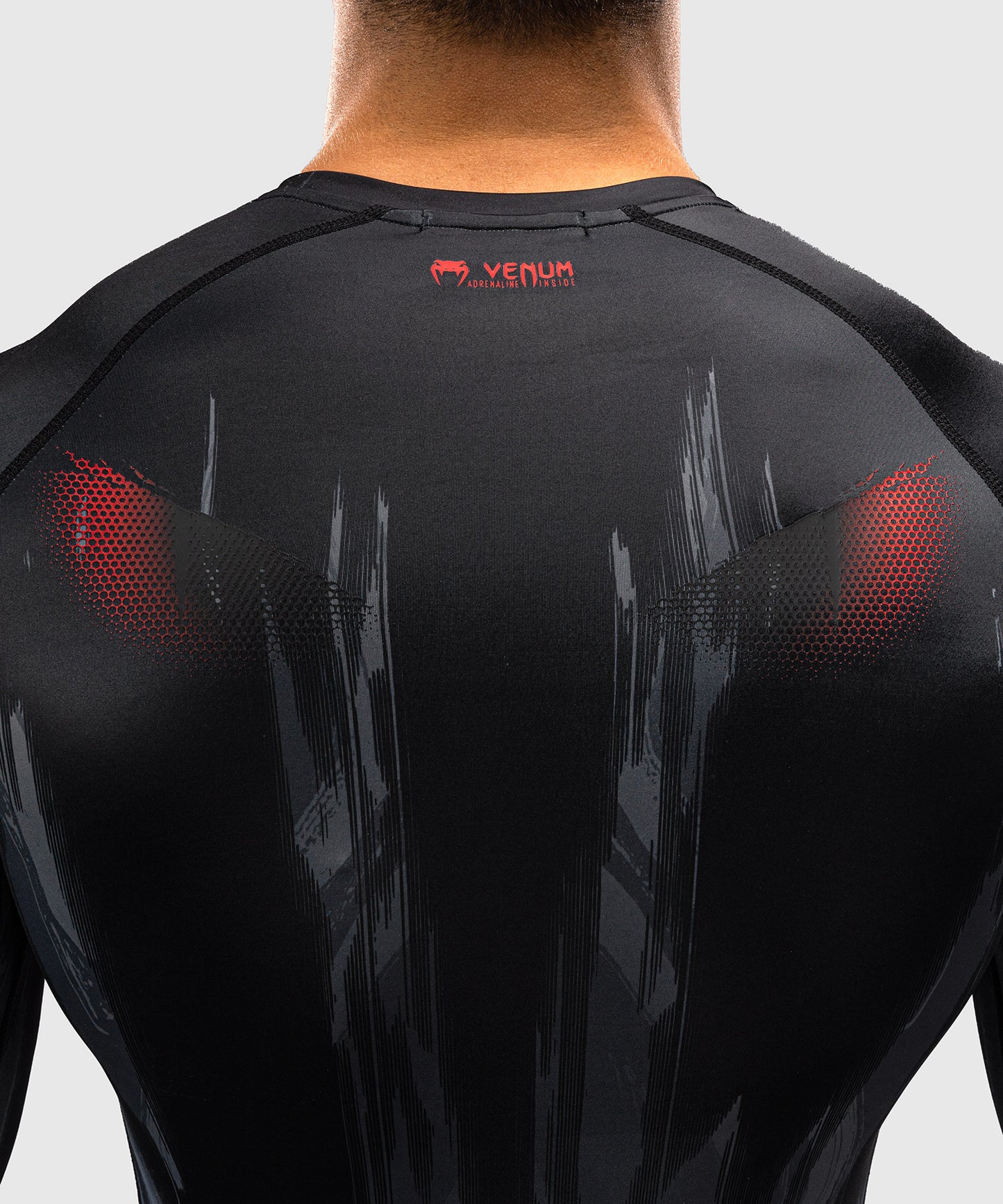 Rashguard à Manches Longues Venum Demon - Noir/Gris